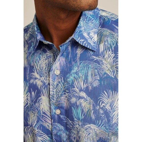 Bonobos Riviera Short Sleeve Men's Shirt Print Buttondown Standard Fit M 283773 - Picture 4 of 8